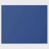 Blue No. 3, Blue Wrapping Paper Geschenkpapier (Flach)