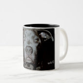 Blue Nose Pit Bull Terrier Tasse (VorderseiteRechts)