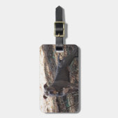 Blue Nose Pitbull Gepäckmarke Gepäckanhänger (Vorderseite vertikal)