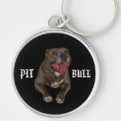 Blue Nose Pitbull Keychain Schlüsselanhänger (Vorne)