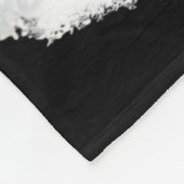 Blue Nose Pitbull Santa Dog Weihnachtsschneemann X Fleecedecke (Ecke)