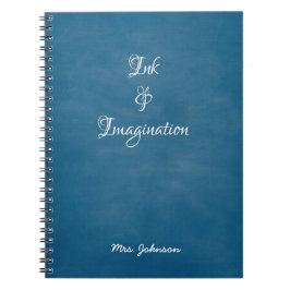 Blue Notebook Notizblock