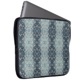 Blue Nouveau Laptopschutzhülle (Vorne Rechts)