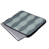 Blue Nouveau Laptopschutzhülle (Vorne Knopf)