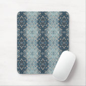 Blue Nouveau Mouse Pad Mousepad (Mit Mouse)