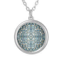 Blue Nouveau Necklace