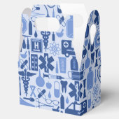 Blue Nurse Appreciency Medical School Abschluss Geschenkschachtel (Geöffnet)