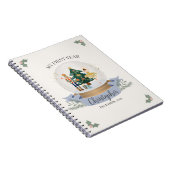 Blue Nutcracker Baby Dusche Erste-Jahr-Meilenstein Notizblock (Rechte Seite)