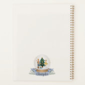 Blue Nutcracker Baby Dusche Erste-Jahr-Meilenstein Planer (Rückseite)