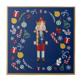 Blue Nutcracker Fliese (Vorderseite)