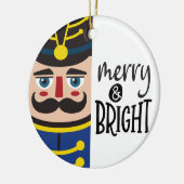 Blue Nutcracker Ornament (Links)