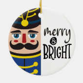 Blue Nutcracker Ornament (Hinten)