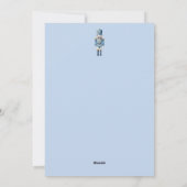 Blue Nutcracker Weihnachten (Rückseite)
