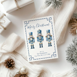 Blue Nutcracker Weihnachten