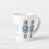 Blue Nutcracker Weihnachten Milchtasse (Rechte Ecke)
