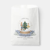 Blue Nutcracker zum ersten Geburtstag favorisiert  Geschenktütchen (Vorderseite)