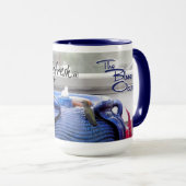 Blue Oasis Tasse #001 (VorderseiteRechts)