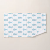 Blue Oaster Bunny Bath Handtuch Set (Handtuch)