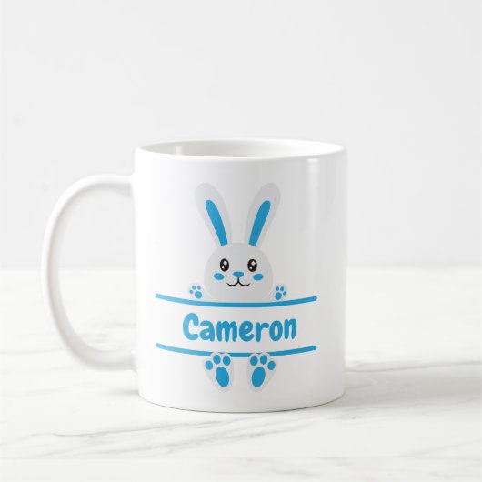 Blue Oaster Bunny Kaffeetasse (Links)