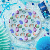 Blue Oaster Egg Ostereier Party Ostereier Jagen Ni Pappteller (Party)