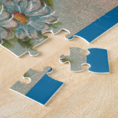 Blue Oaster Egg und Chicks Grosses Puzzle (Seite)