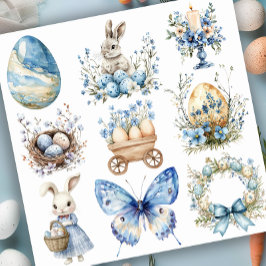 Blue Oaster Set 2 Aufkleber