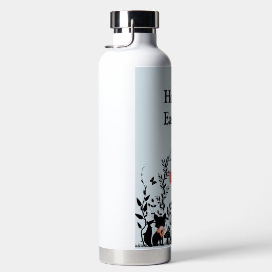 Blue Oaster Silhouette Water Flasche (Rechts)