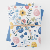 Blue Oaster Wrapping Paper Set - 19"x29" Geschenkpapier Set (Beispiel)