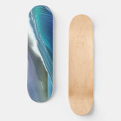 Blue Ocean Art Impressionen Skateboard (Vorderseite)