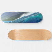 Blue Ocean Art Impressionen Skateboard (Horizontal)