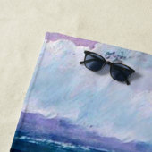 Blue Ocean Beach Pool Handtuch - PERSONALISIEREN (Beispiel)