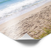 Blue Ocean Beach Waves Foto (Ecke)