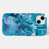 Blue Ocean Collage Phone Case (Rückseite (Horizontal))