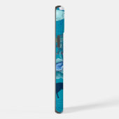 Blue Ocean Collage Phone Case iPhone Hülle (Rechte Seite)
