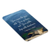 Blue Ocean gesegnet Neujahr Christlich Bible Verse Magnet (Rechte Seite)