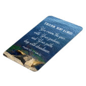 Blue Ocean gesegnet Neujahr Christlich Bible Verse Magnet (Linke Seite)