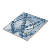 Blue Ocean Pearl Strands Keramik Tile Fliese (Seite)