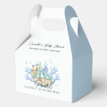 Blue Ocean Pearl Under Sea Baby Shower