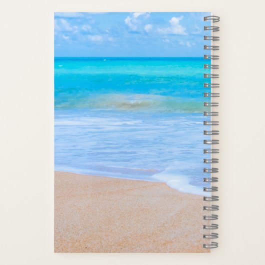 Blue Ocean Personal Journal-Notebook Notizblock (Rückseite)