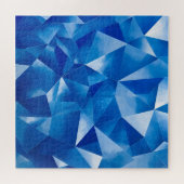 Blue Ocean Prism Polygonal Puzzle (Horizontal)