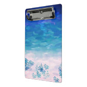 Blue Ocean Sea Beach Mini Klemmbrett (Gewinkelt2)