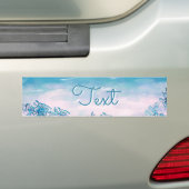 Blue Ocean Sea Beach Personalisiert Autoaufkleber (Auf Auto)