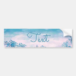 Blue Ocean Sea Beach Personalisiert Autoaufkleber