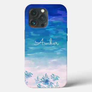 Blue Ocean Sea Beach Personalisiert Case-Mate iPhone Hülle