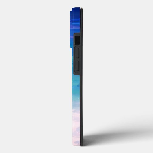 Blue Ocean Sea Beach Personalisiert Case-Mate iPhone Hülle (Rückseite / Links)