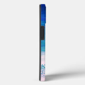 Blue Ocean Sea Beach Personalisiert Case-Mate iPhone Hülle (Rückseite / Rechts)