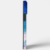 Blue Ocean Sea Beach Personalisiert Case-Mate iPhone Hülle (Rückseite / Rechts)