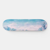 Blue Ocean Sea Beach Skateboard (Horizontal)