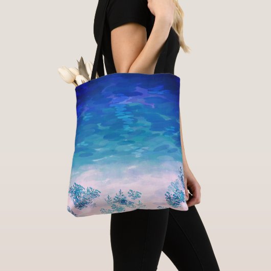 Blue Ocean Sea Beach Tasche (Von Nahem)