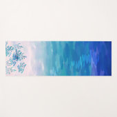 Blue Ocean Sea Beach Yogamatte (Vorderseite (Horizontal))